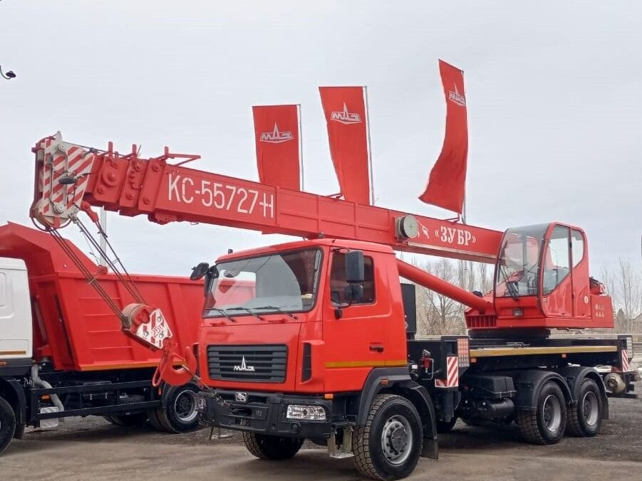 Зубр КС-55727-Н-12 - Мобильный кран: фото 1 Зубр КС-55727-Н-12 - Мобильный кран: фото 1