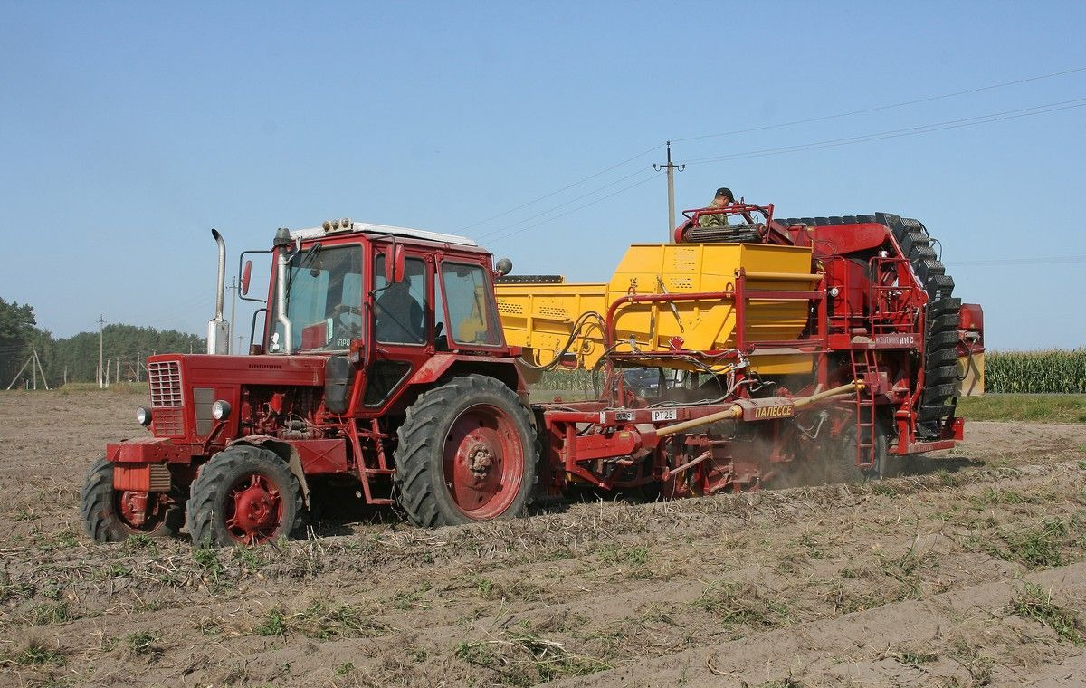 Гомельский завод литья и нормалей ПКК-2-05 - Картофелеуборочный комбайн: фото 1 Гомельский завод литья и нормалей ПКК-2-05 - Картофелеуборочный комбайн: фото 1