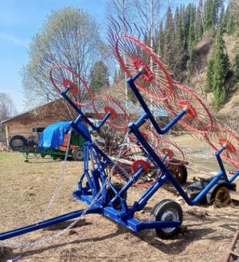 Новый Сеноворошилка Candan Грабли, ворошилки, валкователи гв 6,7.2: фото 6 Новый Сеноворошилка Candan Грабли, ворошилки, валкователи гв 6,7.2: фото 6