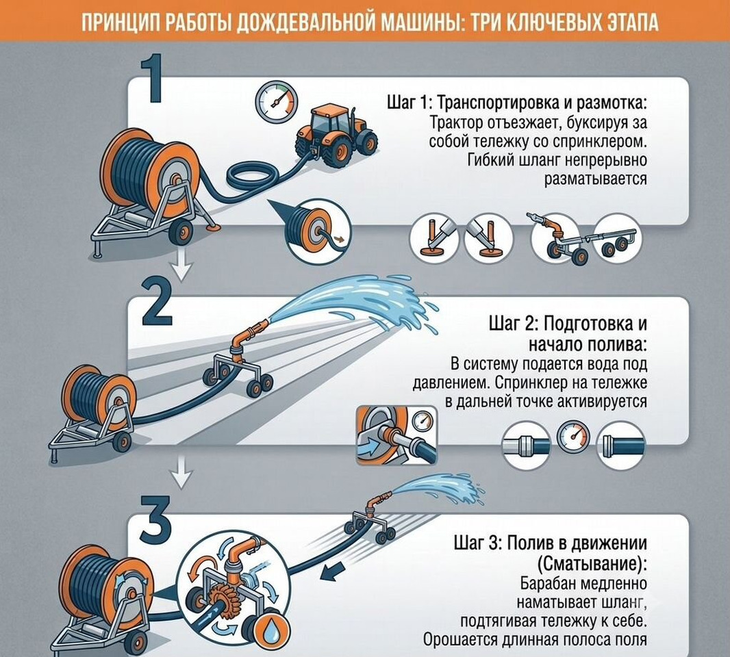 Новый Техника для полива и орошения Fenglian SITNIK JP 110-500: фото 8