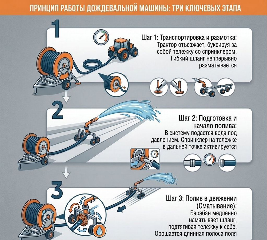 Новый Техника для полива и орошения Fenglian SITNIK JP 110-500: фото 8