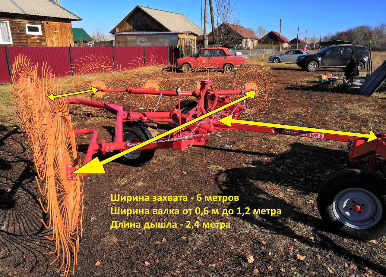 Новый Сеноворошилка Harvest SWR серия: фото 8