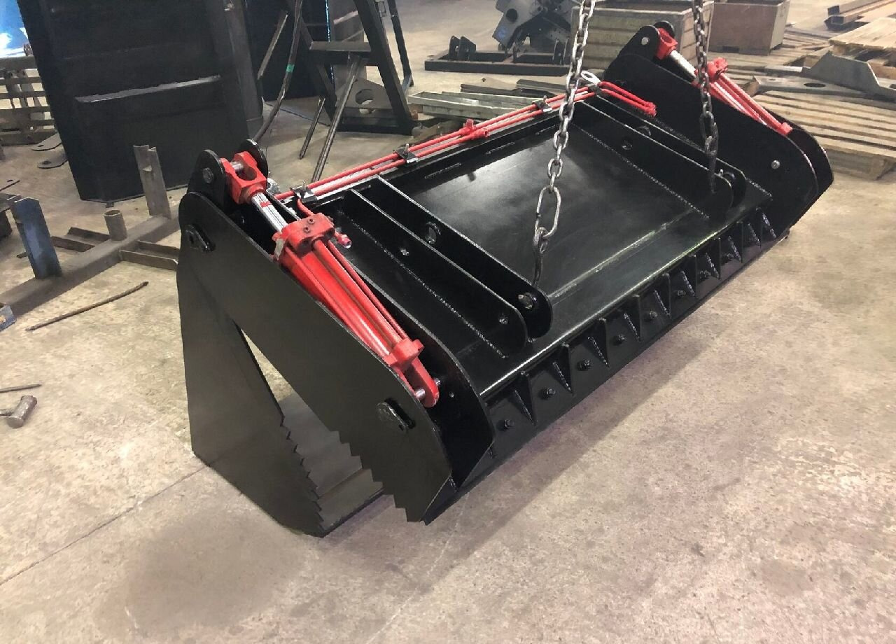 Ковш челюстной 0,7м(Magnus) на пку - Ковш для погрузчика: фото 1 Ковш челюстной 0,7м(Magnus) на пку - Ковш для погрузчика: фото 1