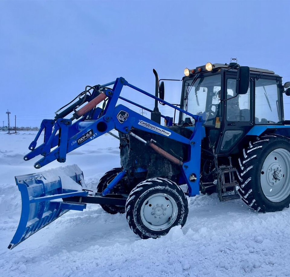 Новый Отвал Отвал гидро 2.5м оборотный метал/резин лезвие мтз: фото 8