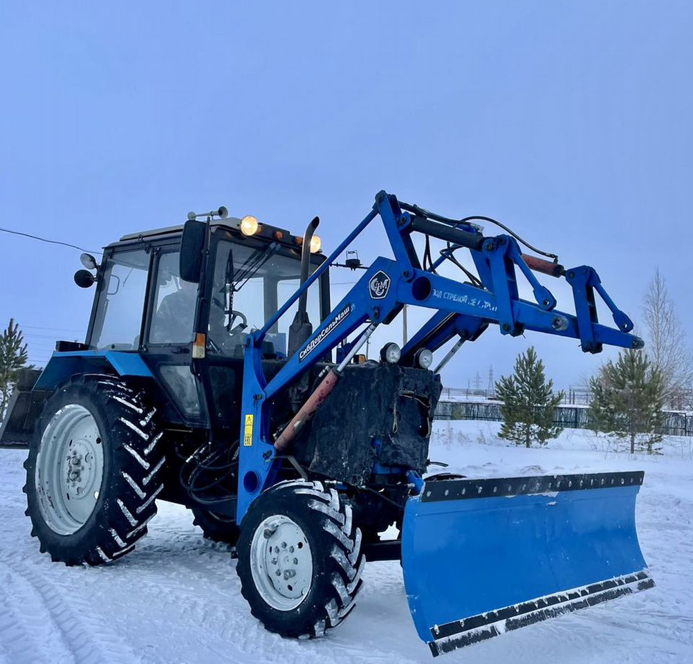 Новый Отвал Отвал гидро 2.5м оборотный метал/резин лезвие мтз: фото 6