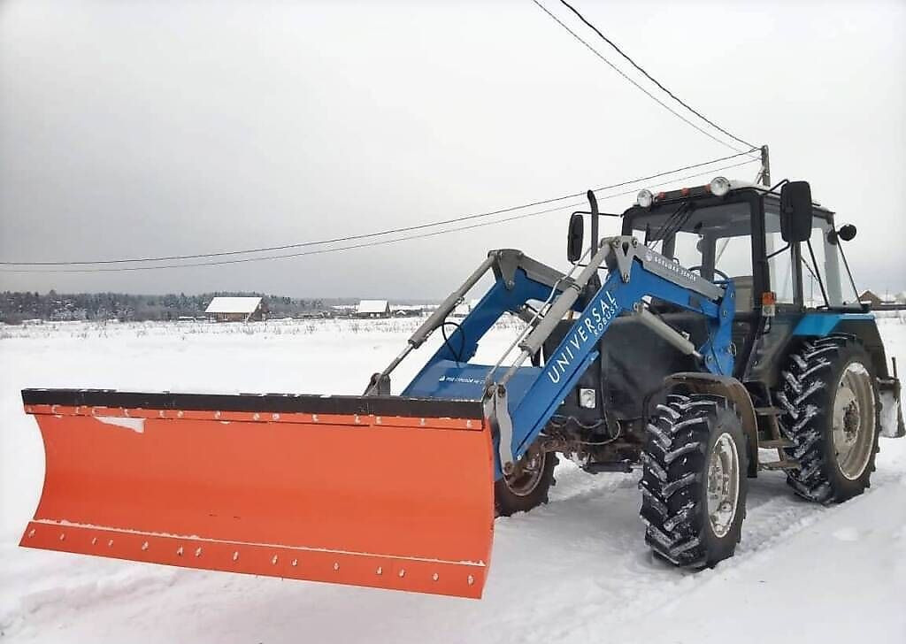 Новый Отвал Отвал коммунальный двухсторонний на трактор мтз: фото 22