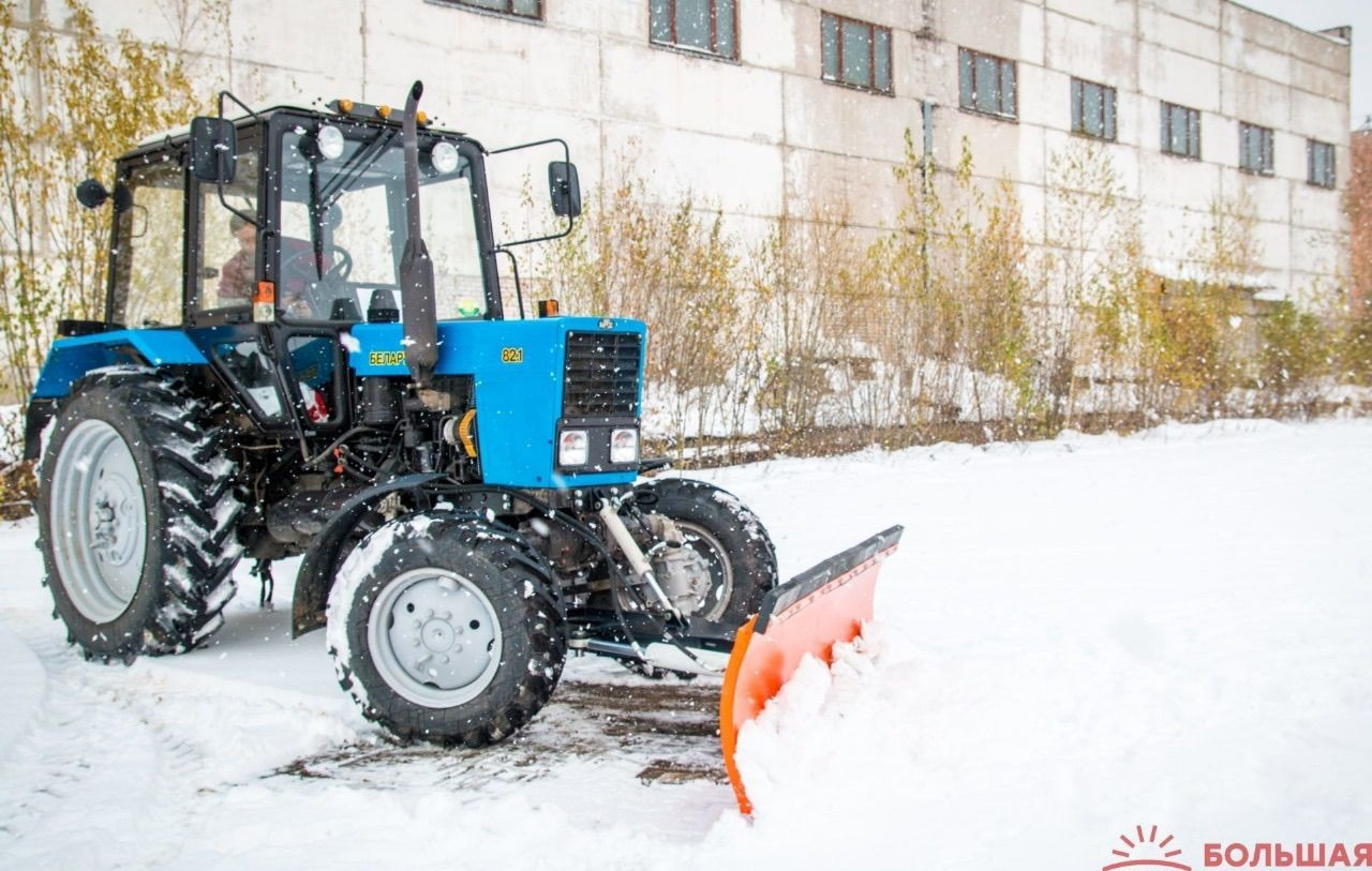 Новый Отвал Отвал коммунальный двухсторонний на трактор мтз: фото 9