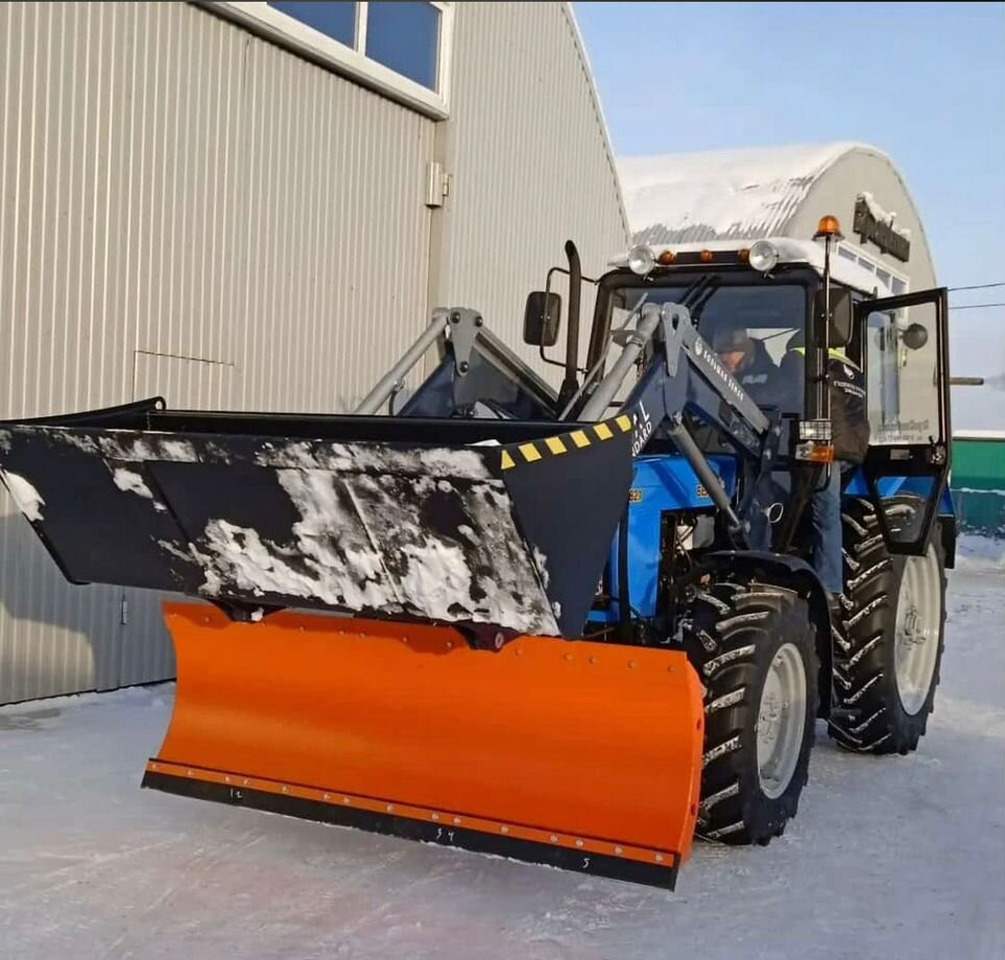 Отвал коммунальный двухсторонний на трактор мтз - Отвал: фото 1 Отвал коммунальный двухсторонний на трактор мтз - Отвал: фото 1