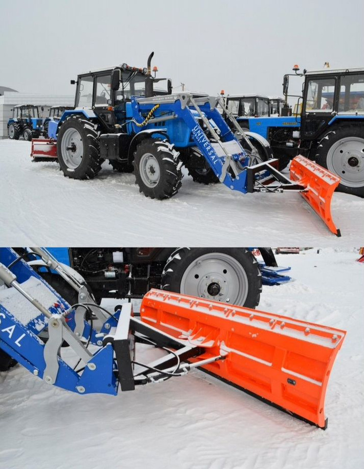 Новый Отвал Отвал коммунальный двухсторонний на трактор мтз: фото 14