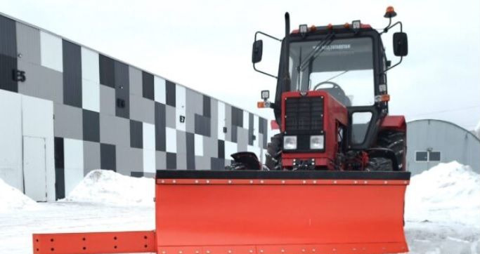 Новый Отвал Отвал коммунальный двухсторонний на трактор мтз: фото 15