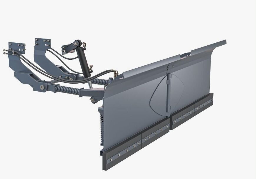 Новый Отвал Отвал коммунальный ко-7 для трактора мтз бабочка: фото 20