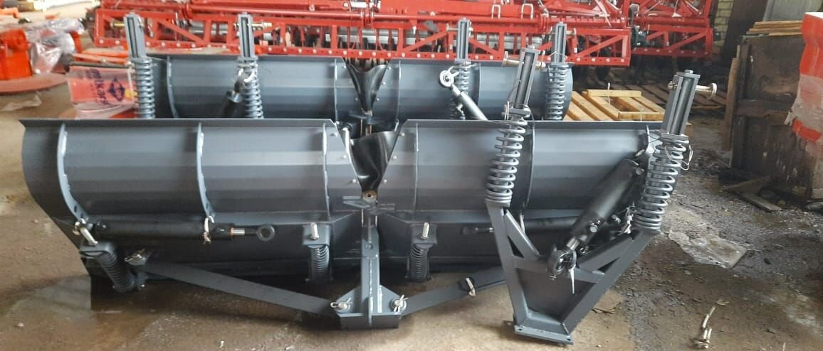 Новый Отвал Отвал коммунальный ко-7 для трактора мтз бабочка: фото 11