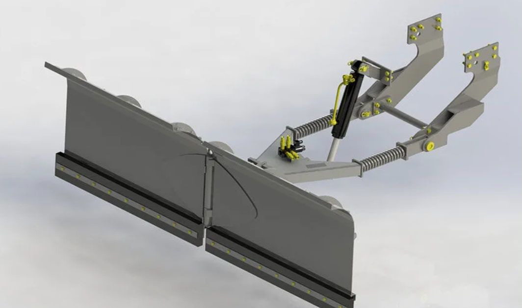 Отвал коммунальный ко-7 для трактора мтз бабочка - Отвал: фото 5 Отвал коммунальный ко-7 для трактора мтз бабочка - Отвал: фото 5