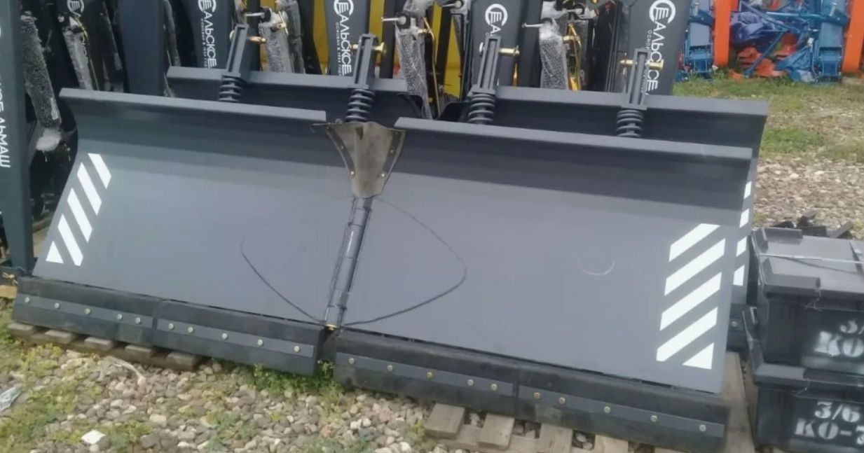Новый Отвал Отвал коммунальный ко-7 для трактора мтз бабочка: фото 19