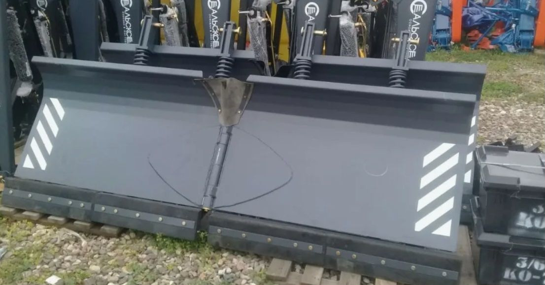 Новый Отвал Отвал коммунальный ко-7 для трактора мтз бабочка: фото 15