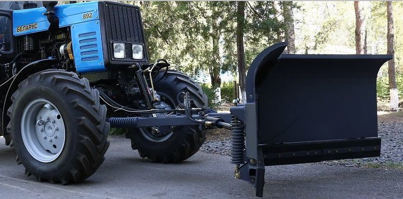 Новый Отвал Отвал коммунальный ко-7 для трактора мтз бабочка: фото 13
