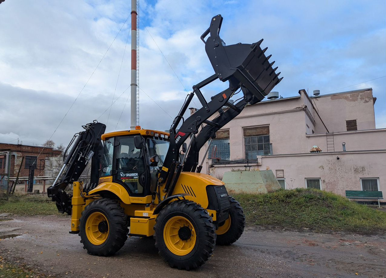 Новый Экскаватор-погрузчик Shanmon 388H-III Carraro: фото 13 Новый Экскаватор-погрузчик Shanmon 388H-III Carraro: фото 13
