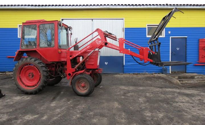 СибДорСельМаш ПКУ-0,4 - Фронтальный погрузчик для трактора: фото 2 СибДорСельМаш ПКУ-0,4 - Фронтальный погрузчик для трактора: фото 2