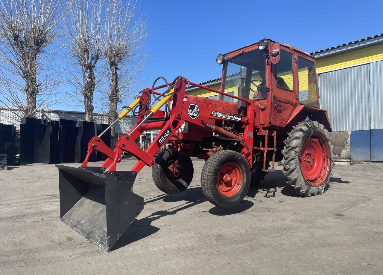 СибДорСельМаш ПКУ-0,4 - Фронтальный погрузчик для трактора: фото 1 СибДорСельМаш ПКУ-0,4 - Фронтальный погрузчик для трактора: фото 1