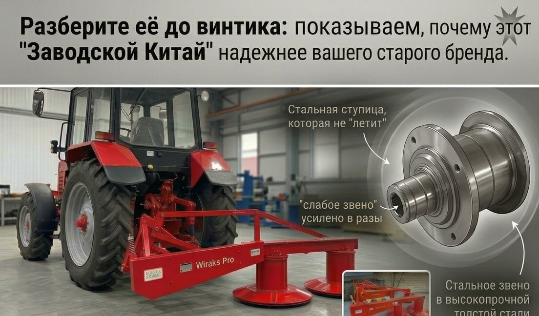 Wirax Z-069/1,65m - Косилка: фото 2 Wirax Z-069/1,65m - Косилка: фото 2