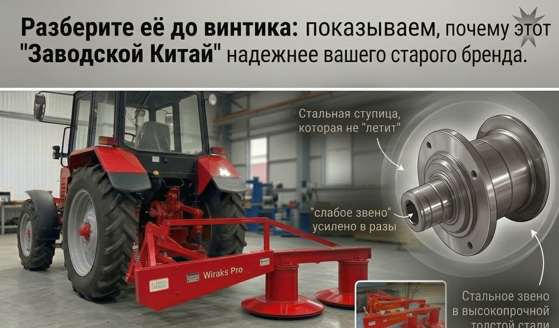 Wirax Z-069/1,65m - Косилка: фото 2 Wirax Z-069/1,65m - Косилка: фото 2