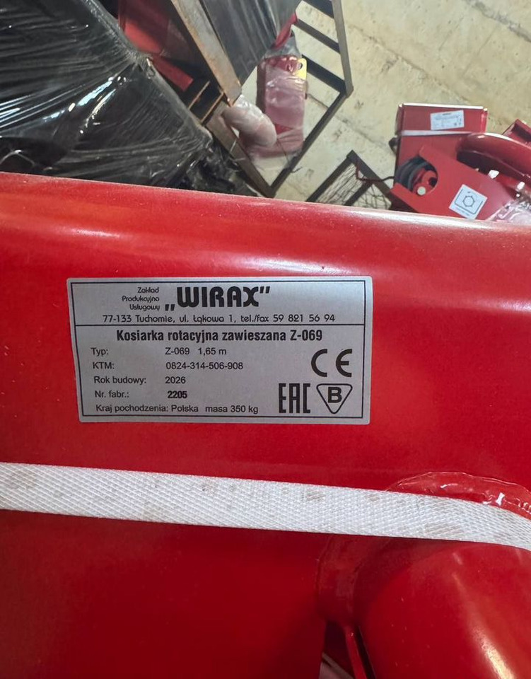 Новый Косилка Wirax Z-069: фото 10