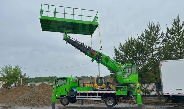 Isuzu 100P - Грузовик с подъемником: фото 1 Isuzu 100P - Грузовик с подъемником: фото 1