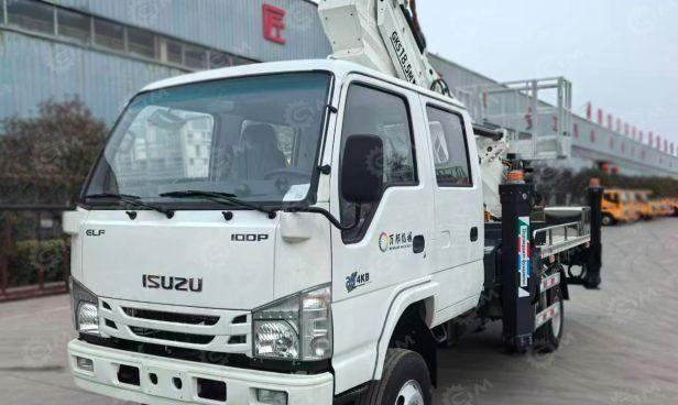 Isuzu 100P - Грузовик с подъемником: фото 2 Isuzu 100P - Грузовик с подъемником: фото 2