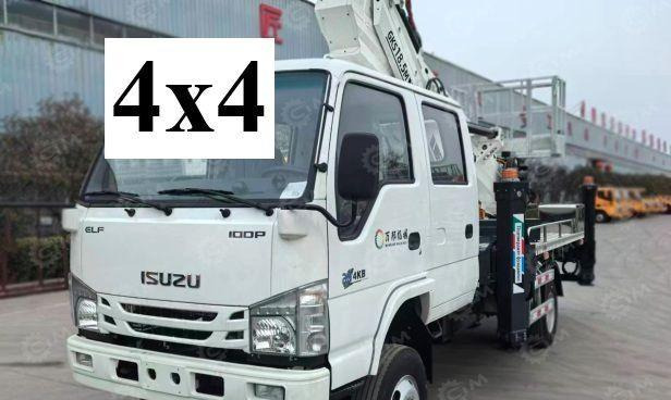 Isuzu 100P - Грузовик с подъемником: фото 1 Isuzu 100P - Грузовик с подъемником: фото 1