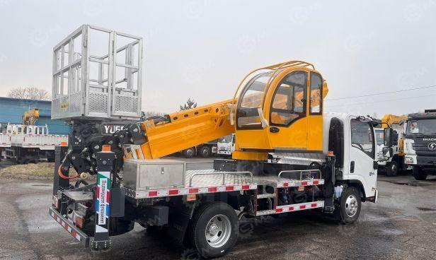 Новый Автовышка Isuzu Автовышка VIGRUS GKS30.5 на шасси ISUZU 4Х2 дв 94kw высота подъёма 30, 5м: фото 9