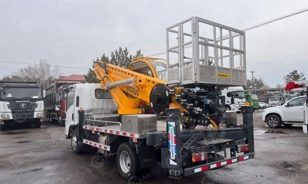 Новый Автовышка Isuzu Автовышка VIGRUS GKS30.5 на шасси ISUZU 4Х2 дв 94kw высота подъёма 30, 5м: фото 8
