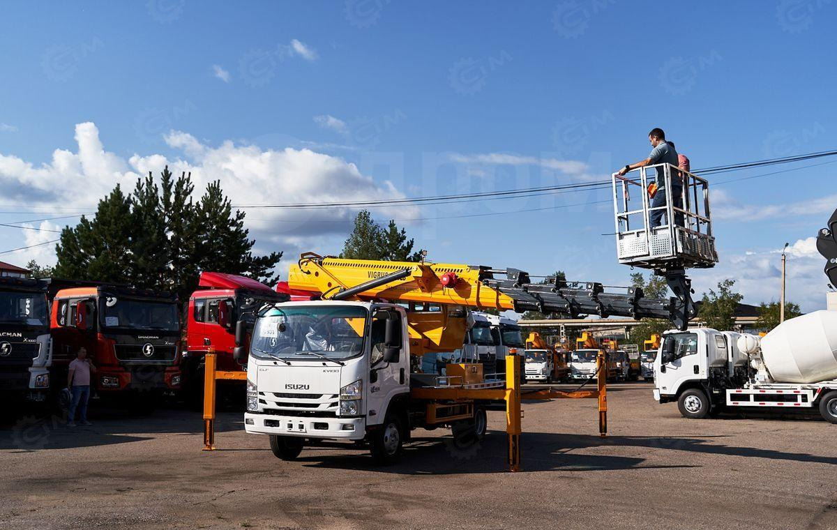 Новый Автовышка Isuzu Elf: фото 9