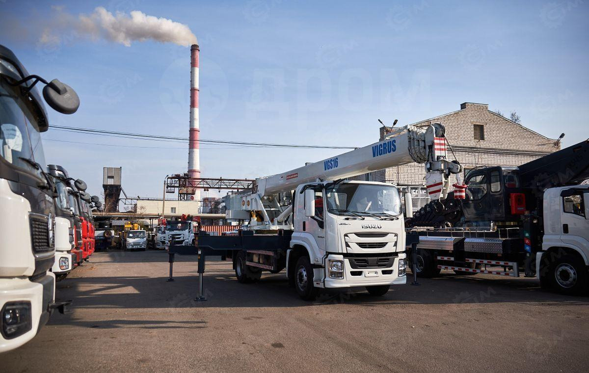 Новый Автокран Isuzu Giga 16т.: фото 6