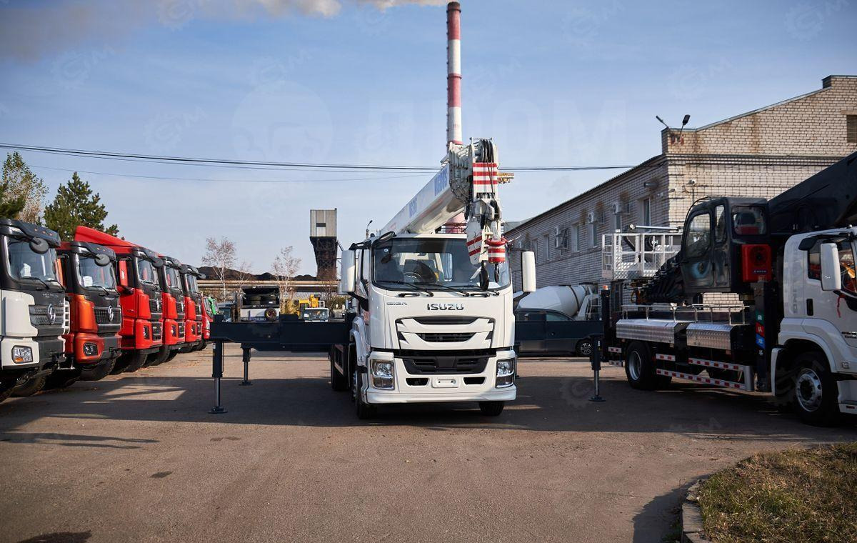 Новый Автокран Isuzu Giga 16т.: фото 7