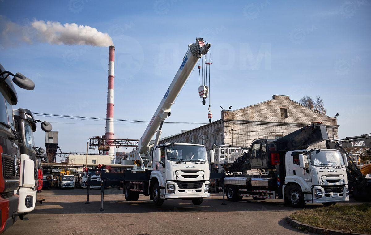 Новый Автокран Isuzu Giga 16т.: фото 40