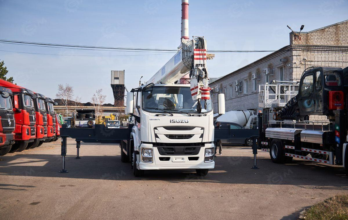 Новый Автокран Isuzu Giga 16т.: фото 8