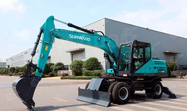 Sunward SWE150W - Колёсный экскаватор: фото 1 Sunward SWE150W - Колёсный экскаватор: фото 1
