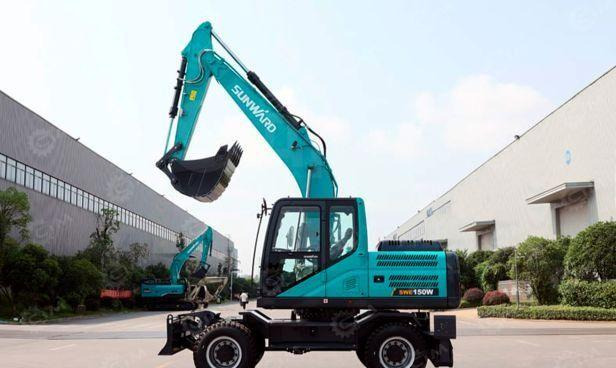 Sunward SWE150W - Колёсный экскаватор: фото 3 Sunward SWE150W - Колёсный экскаватор: фото 3