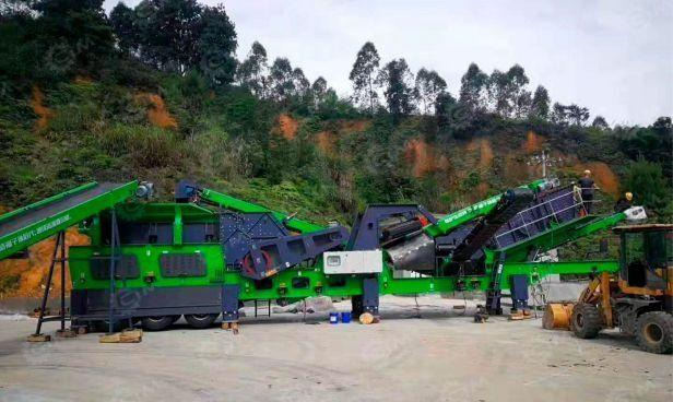 Новый Мобильная дробилка, Грохот вибрационный Weifang WP100GFI: фото 8