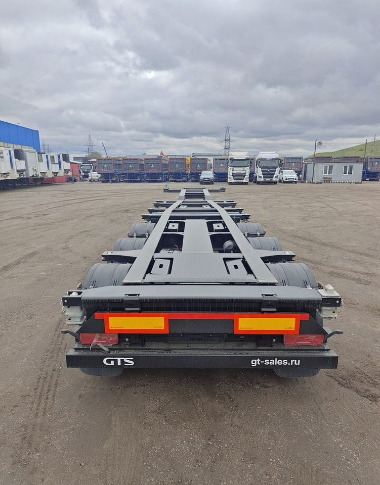 Новый Полуприцеп-контейнеровоз/ Сменный кузов CIMC SX03 45FLW: фото 10