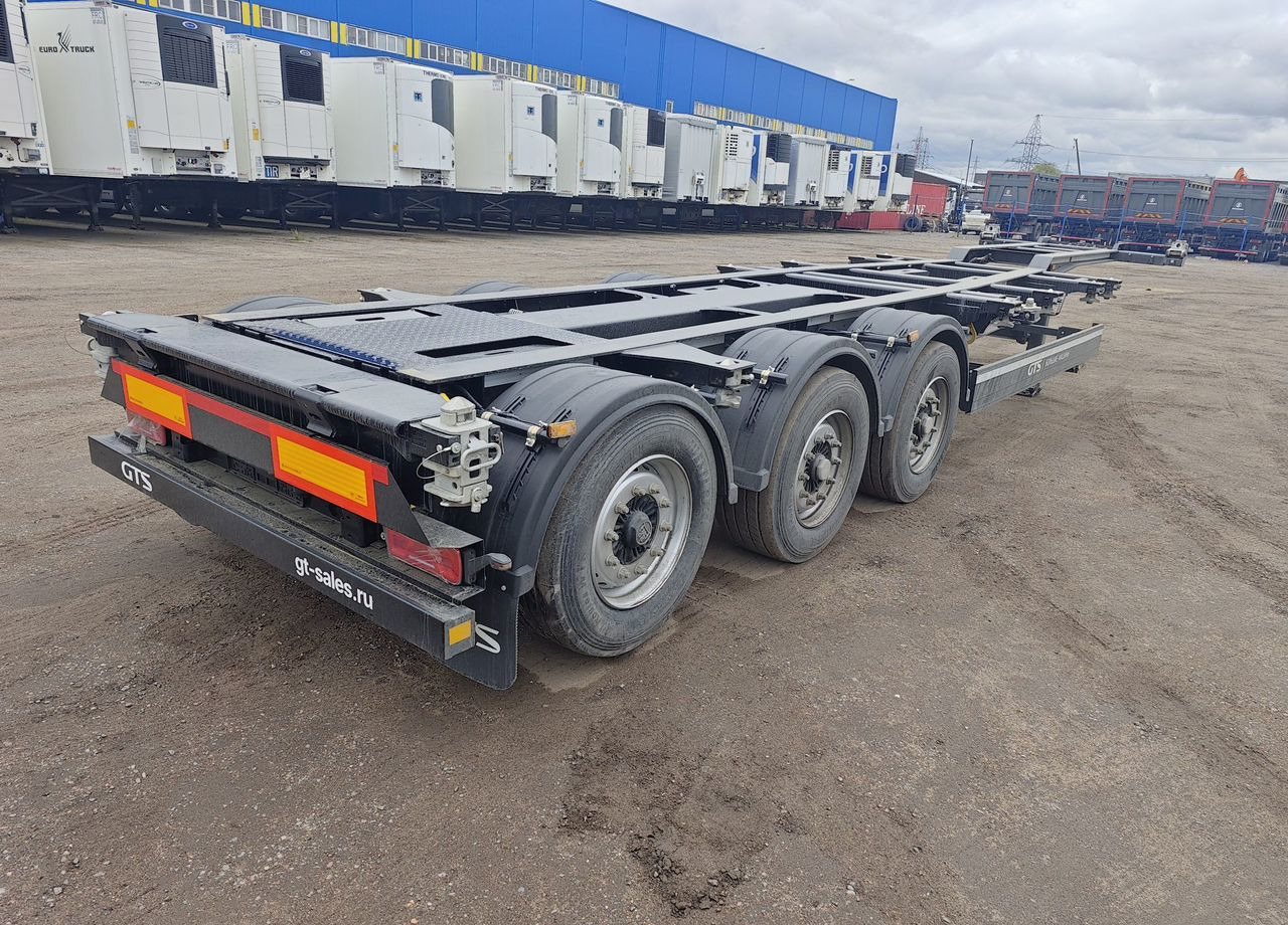 Новый Полуприцеп-контейнеровоз/ Сменный кузов CIMC SX03 45FLW: фото 9