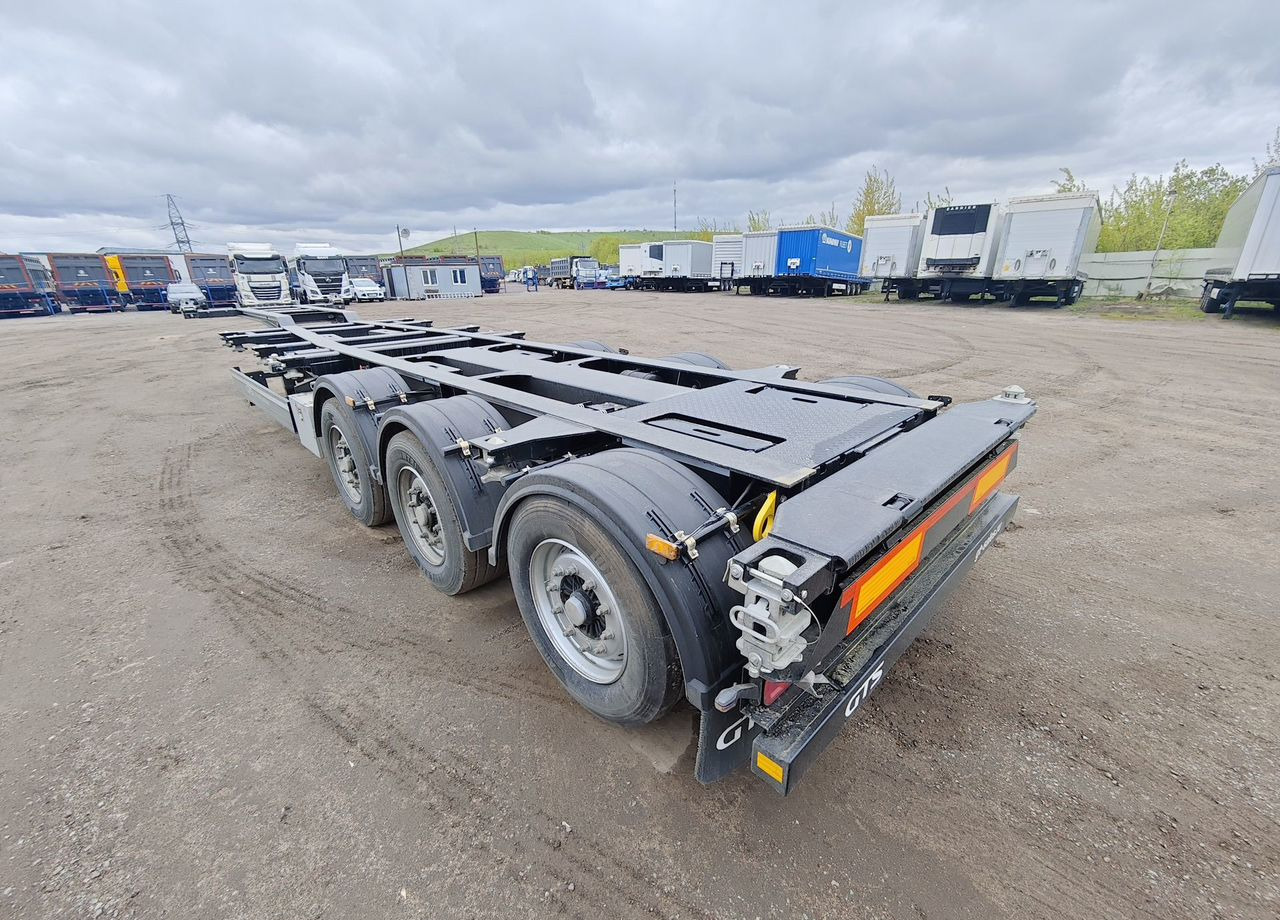 Новый Полуприцеп-контейнеровоз/ Сменный кузов CIMC SX03 45FLW: фото 12