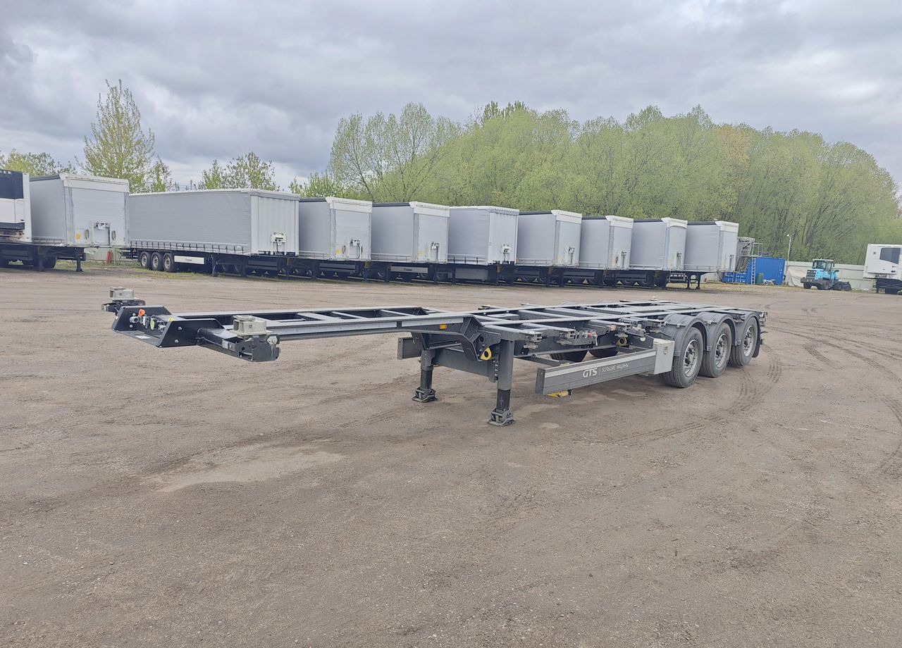 CIMC SX03 45FLW - Полуприцеп-контейнеровоз/ Сменный кузов: фото 1 CIMC SX03 45FLW - Полуприцеп-контейнеровоз/ Сменный кузов: фото 1