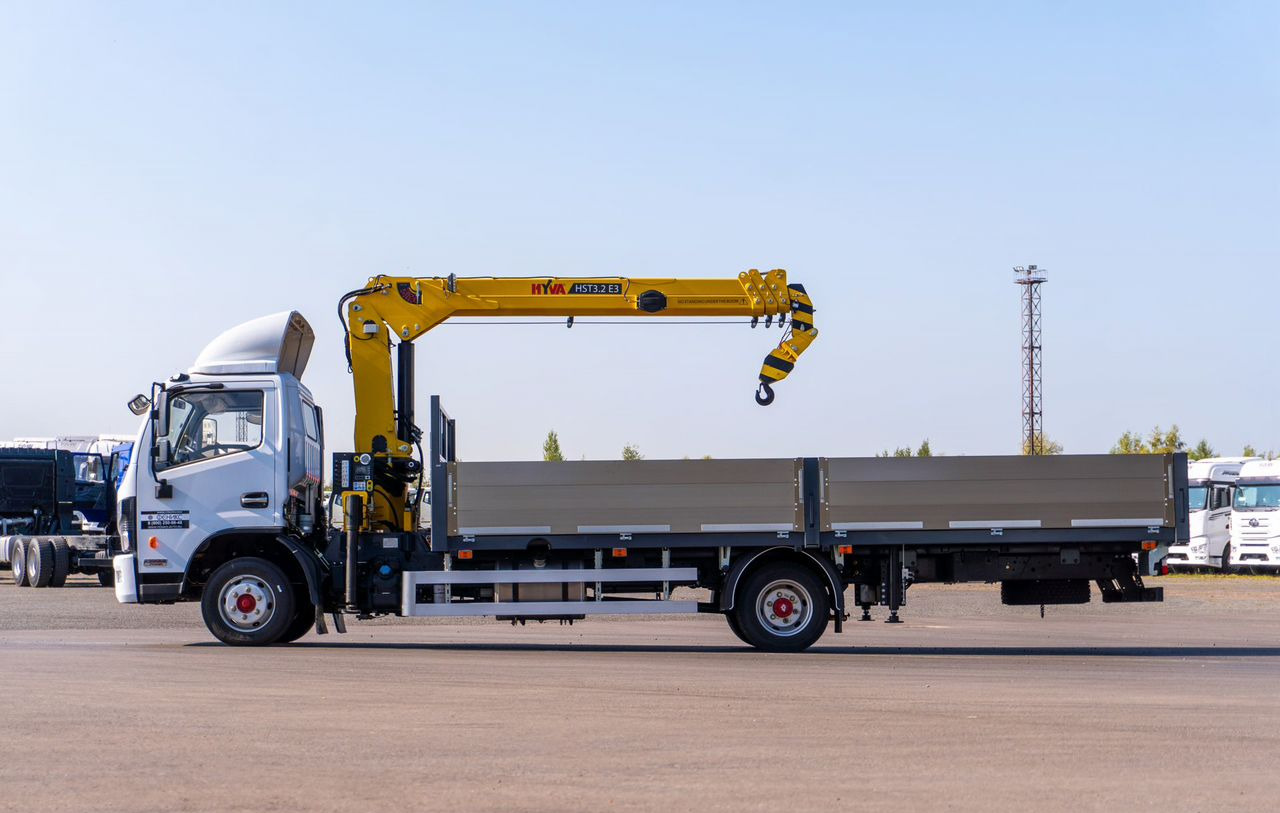 Новый Бортовой грузовик/ Платформа, Автоманипулятор Dongfeng C80L: фото 7