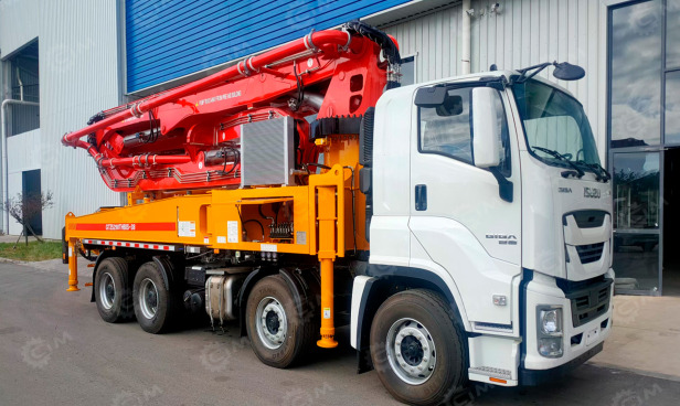 Автобетононасос JIUHE на шасси ISUZU 8х4 дв 382kw высота 63м - Автобетононасос: фото 1 Автобетононасос JIUHE на шасси ISUZU 8х4 дв 382kw высота 63м - Автобетононасос: фото 1
