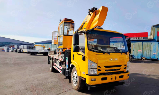 Автовышка Qingling GKS36 на шасси ISUZU 4Х2 дв 139kw высота подъёма 36м - Грузовик с подъемником: фото 1 Автовышка Qingling GKS36 на шасси ISUZU 4Х2 дв 139kw высота подъёма 36м - Грузовик с подъемником: фото 1