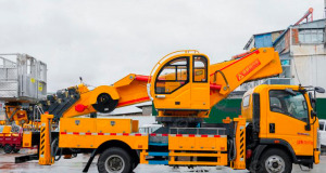 Автовышка WANBANG GKS32 на шасси ISUZU 4Х2 дв 139kw высота подъёма 32м гп люльки 400кг - Грузовик с подъемником: фото 1 Автовышка WANBANG GKS32 на шасси ISUZU 4Х2 дв 139kw высота подъёма 32м гп люльки 400кг - Грузовик с подъемником: фото 1