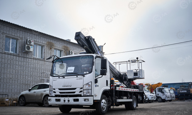 Автовышка XCMG GKS28 на шасси ISUZU 4Х2 дв 94kw высота подъёма 28м - Грузовик с подъемником: фото 1 Автовышка XCMG GKS28 на шасси ISUZU 4Х2 дв 94kw высота подъёма 28м - Грузовик с подъемником: фото 1