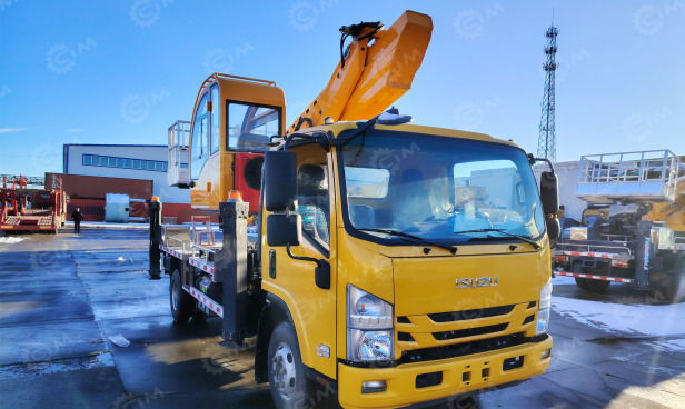 Автовышка на шасси ISUZU 4Х2 дв 103kw высота подъёма 32м - Грузовик с подъемником: фото 1 Автовышка на шасси ISUZU 4Х2 дв 103kw высота подъёма 32м - Грузовик с подъемником: фото 1