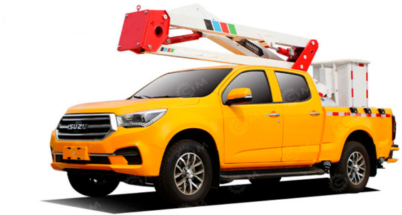 Автовышка на шасси пикапа ISUZU 4Х4 дв 105kw высота подъёма 14м - Грузовик с подъемником: фото 1 Автовышка на шасси пикапа ISUZU 4Х4 дв 105kw высота подъёма 14м - Грузовик с подъемником: фото 1